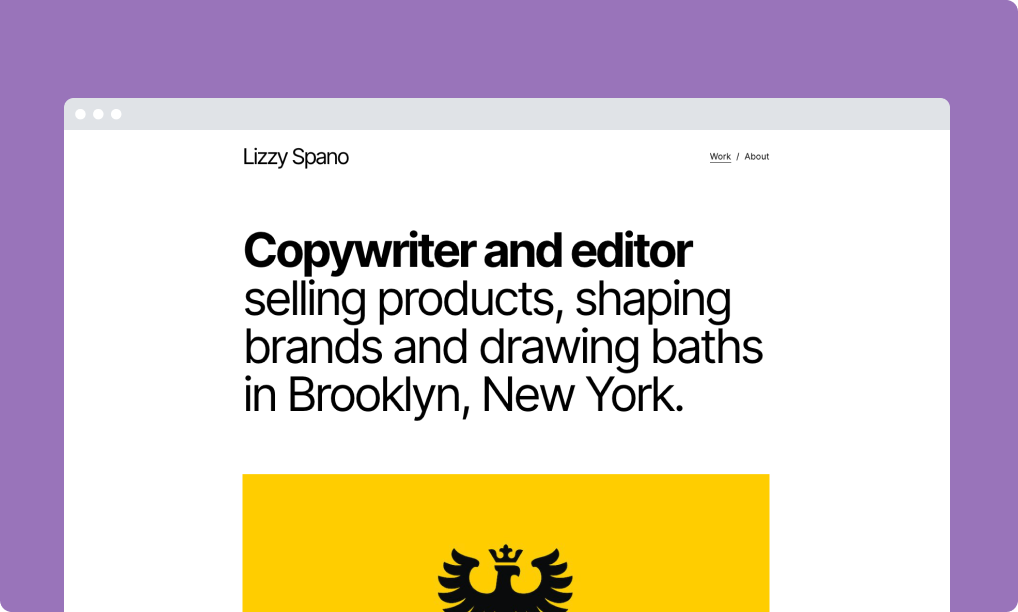 How to make a copywriting portfolio